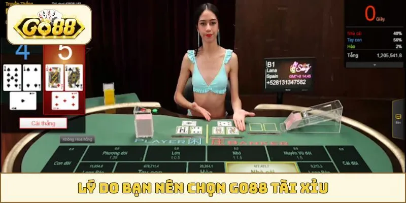 Lý do bạn nên chọn GO88 Tài Xỉu